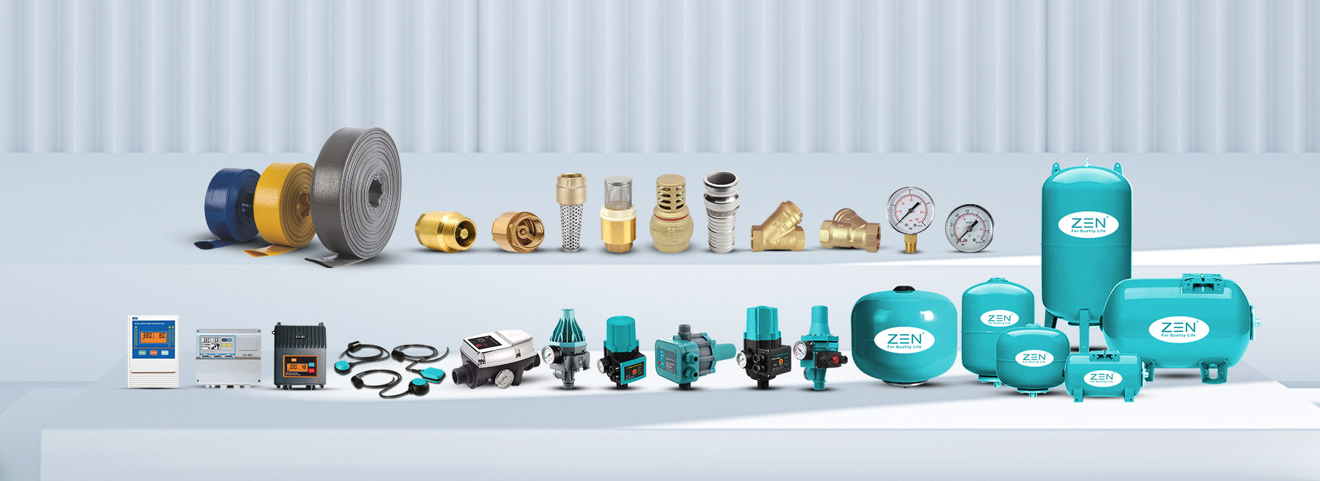 Pajisjet tunxhi dhe valvulat e kontrollit