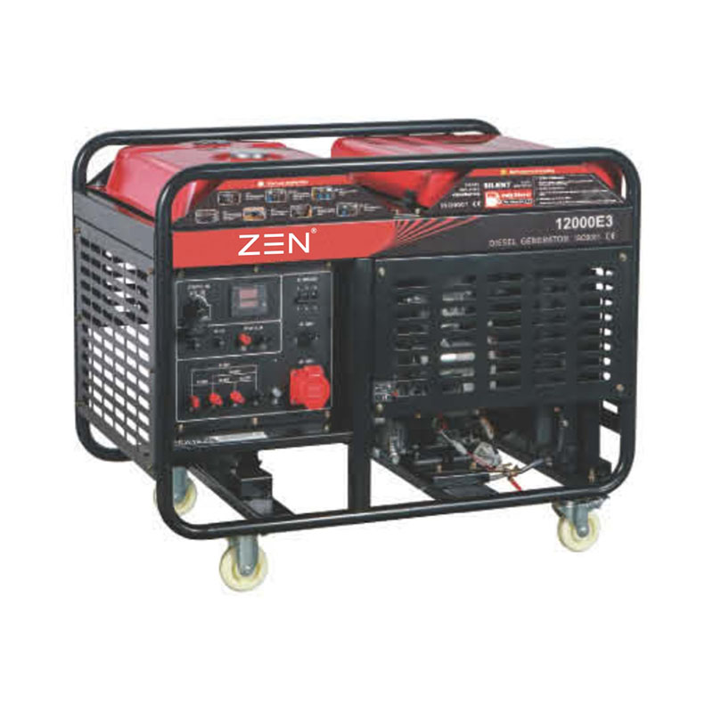 Gjenerator dizel me dy cilindra të tipit të hapur